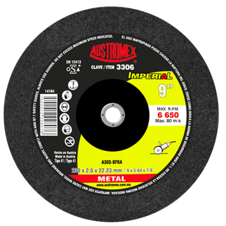 DISCO CORTE METAL...