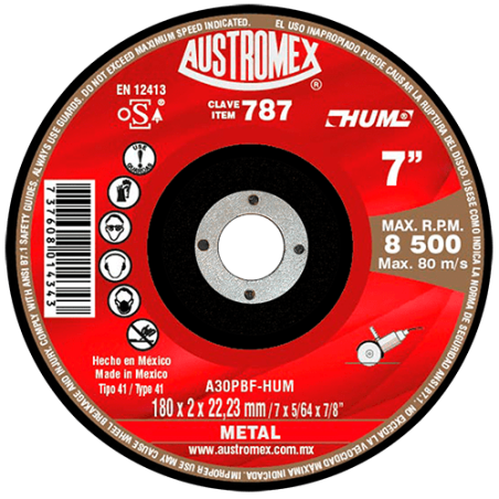 DISCO CORTE METAL...